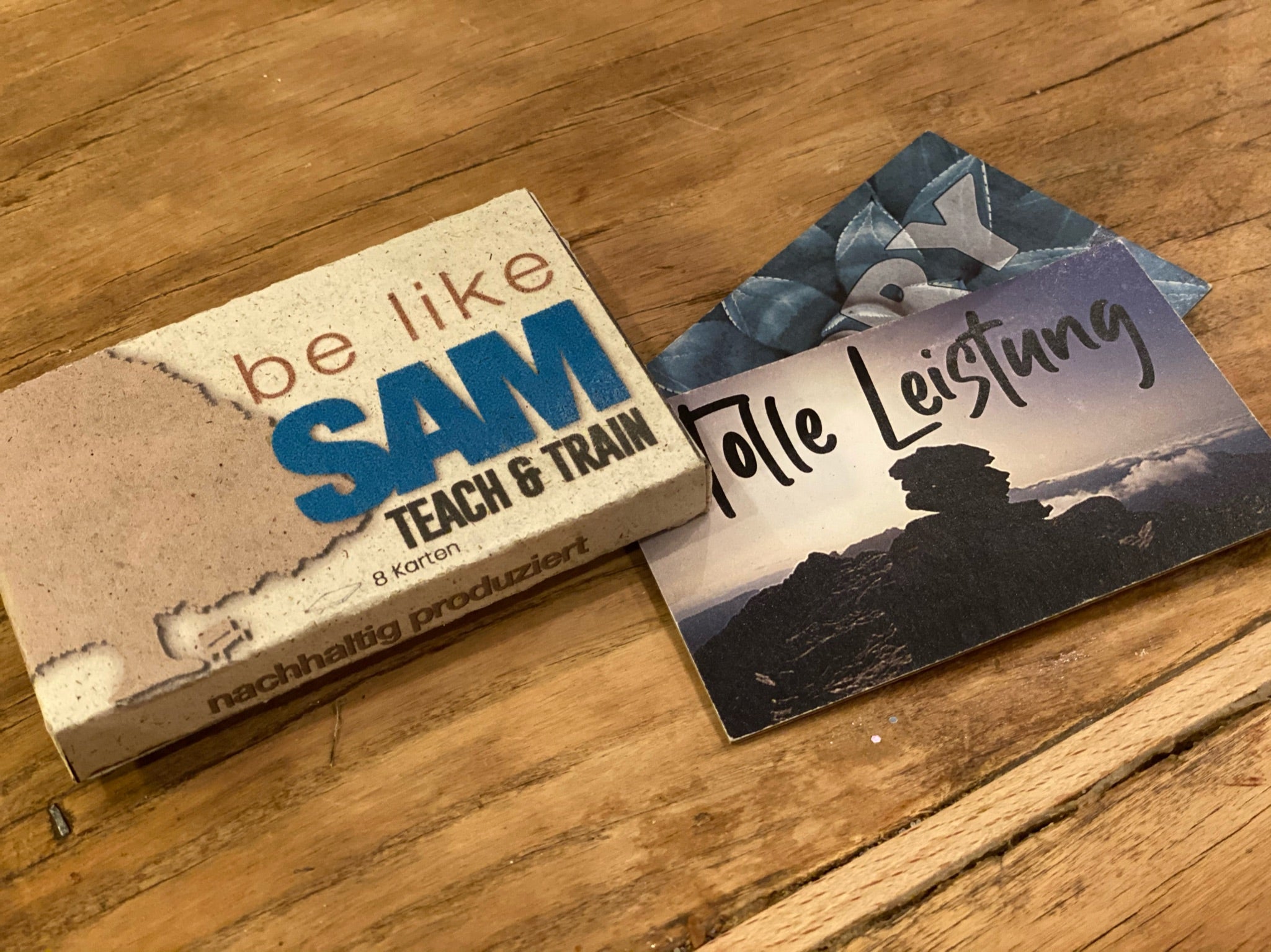 Edition teach & train Kartenbox von be like SAM